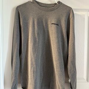 Patagonia Heather Gray Regular Fit Tee
